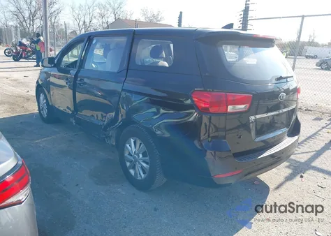 2016 Kia Sedona L из США, поврежденный, VIN KNDMA5C18G6151191